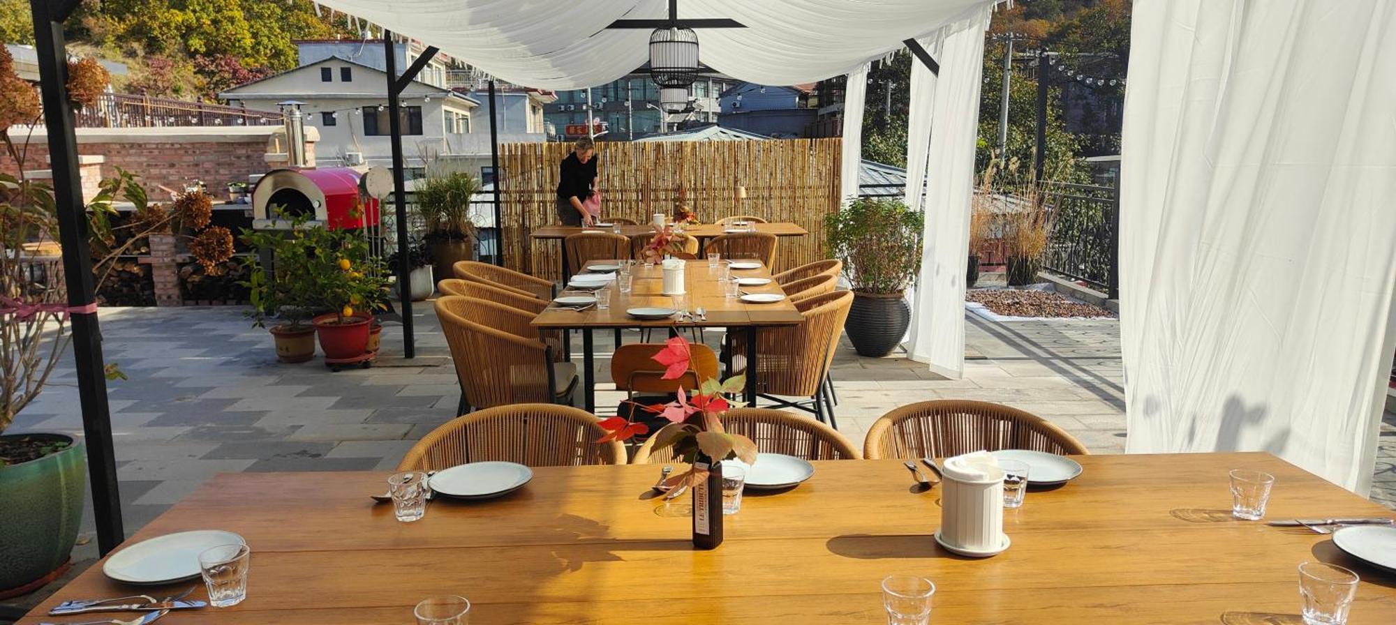 Beijing let's go cafe&homestay Huairou Extérieur photo